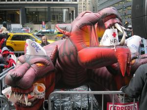 Morton Hospital nurses protest Cerberus in New York 1