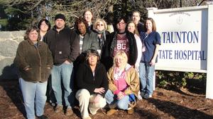 Taunton State nurses sign