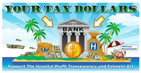 Your Tax Dollars - Support the Hospital Profit Transparency and Fairness Act