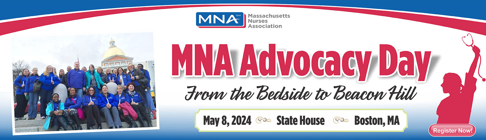 MNA Advocacy Day, May 8, 2024, State House, Boston MA